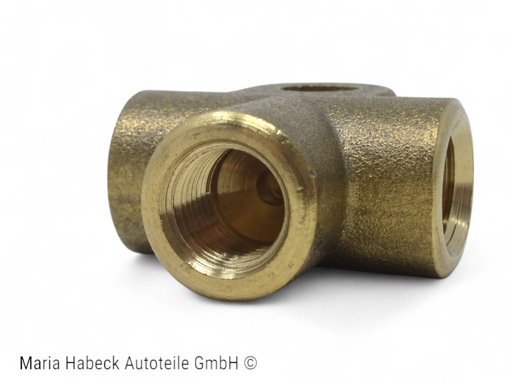 JP Bremsleitungs-Abzweiger 3 Wege  für Porsche 356 / 911 / 944 / 968  9143556670 JP Bremsleitungs-Abzweiger 3 Wege  für Porsche 356 / 911 / 944 / 968  9143556670