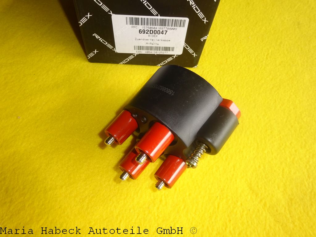 Ridex Distributor Cap  Porsche 924/944/ 928    692D0047   94460225100 Ridex Distributor Cap  Porsche 924/944/ 928    692D0047   94460225100