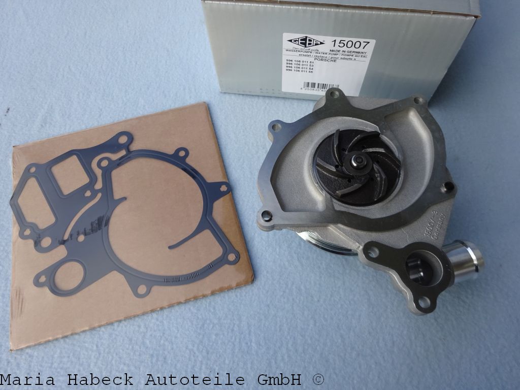 Water pump Geba all 996/986 Boxster 15007 Water pump Geba all 996/986 Boxster 15007