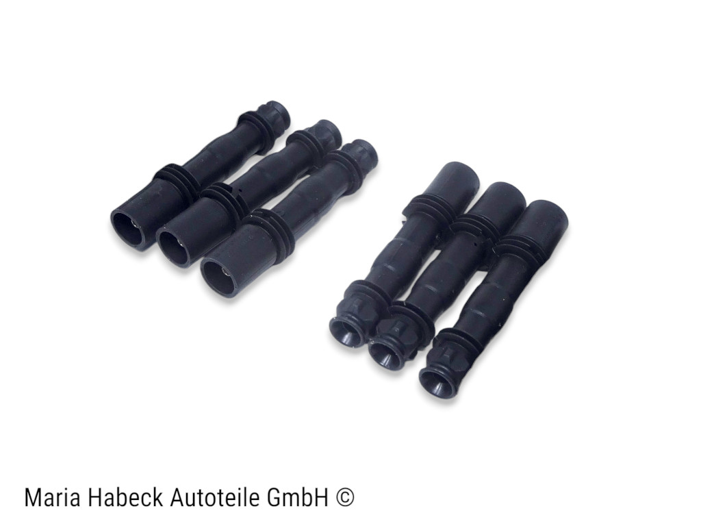 Beru Zündkerzenstecker SET 6 Stck  für Porsche 986 / 996  ZLE255  99660210301