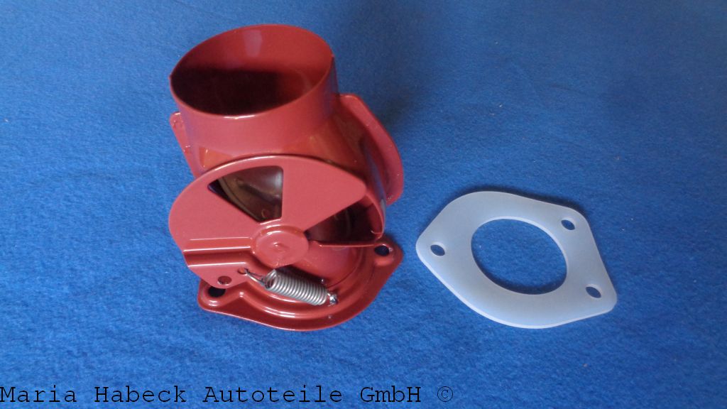 JP Heizklappenkasten links Vintage rot 911/ 912 Bj. 65-82   90.001OE