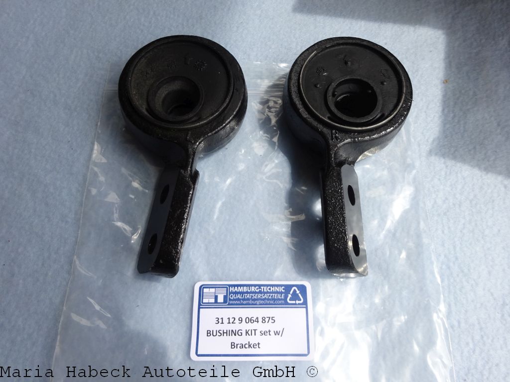HT SET  Querlenkerlager exzentrisch VA  für BMW E36 alle Modelle 31129064875