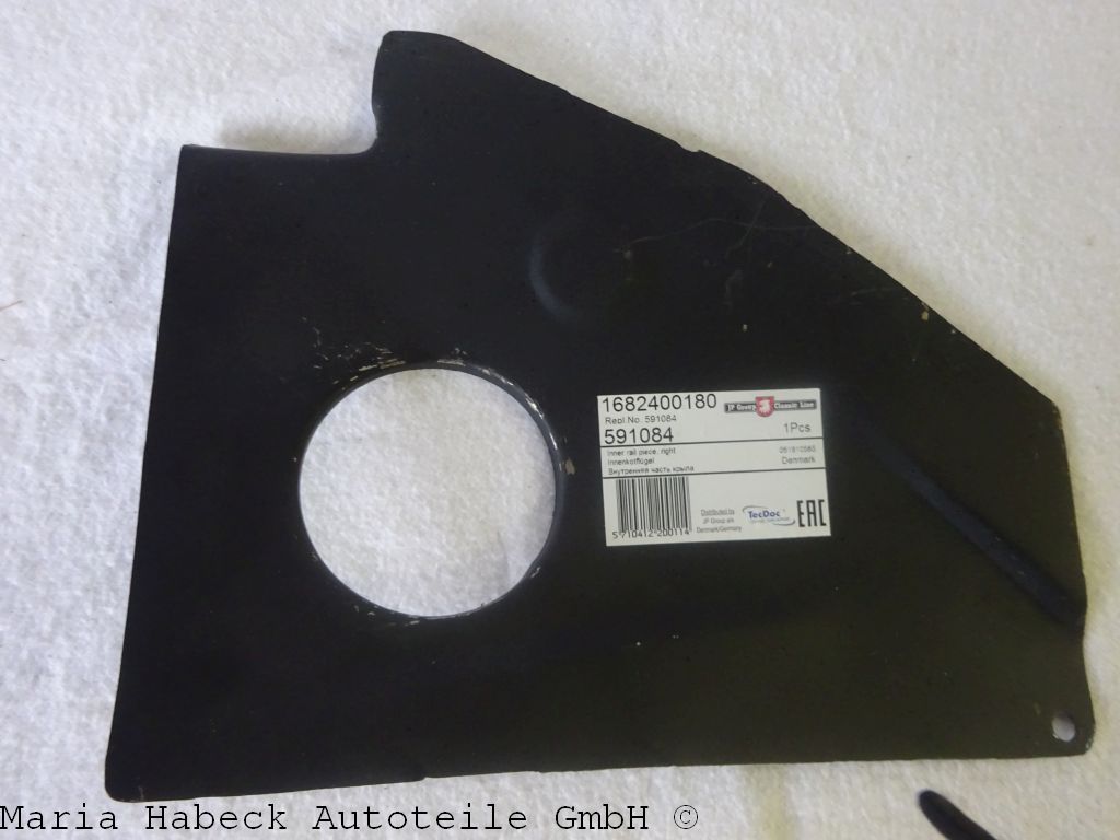 Reparaturblech Achsrohr innen rechts 591084 Reparaturblech Achsrohr innen rechts 591084