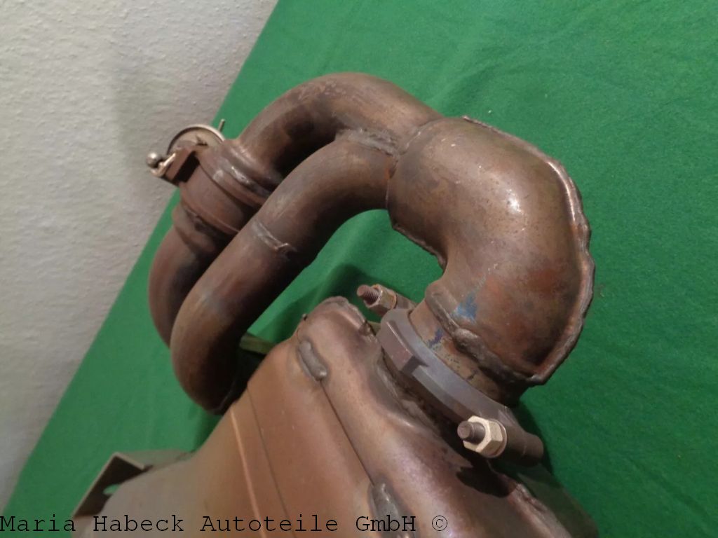 Rear silencer Gallardo 07L251052A right, with flap control, used