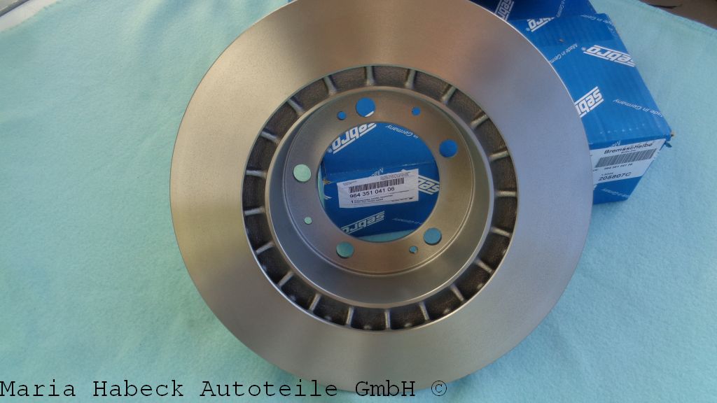 Brake disc front axle left / right