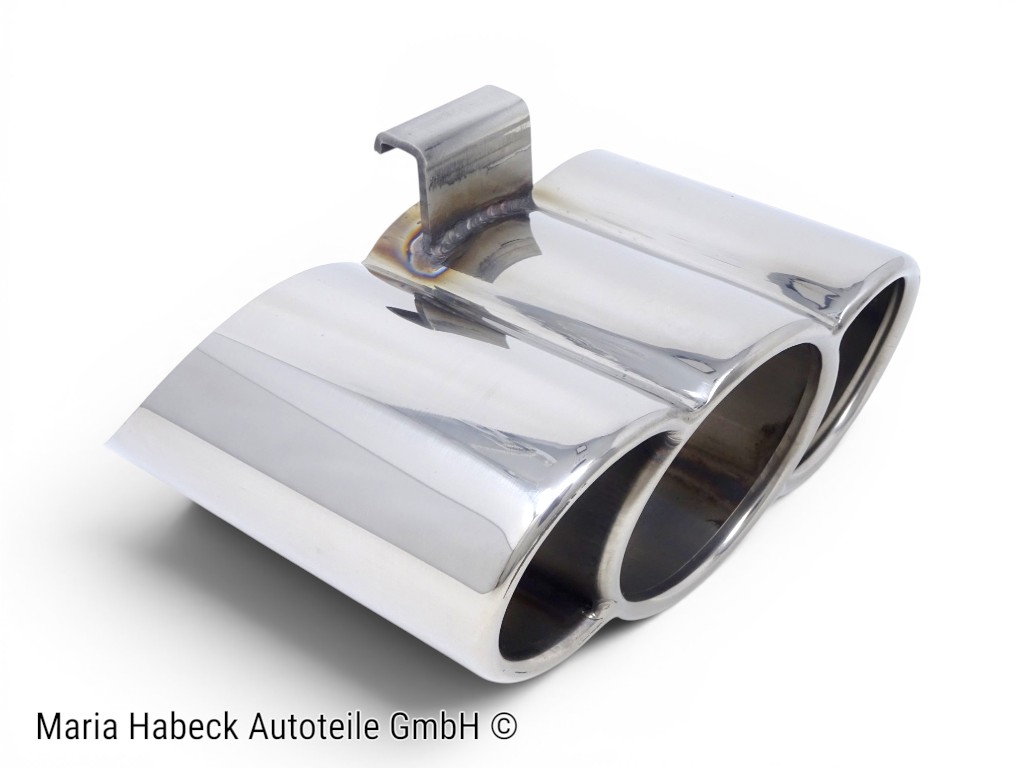 JP "Triple Look" Exhaust Tip Cover  for Porsche Boxster 986 1996-04  94.902S
