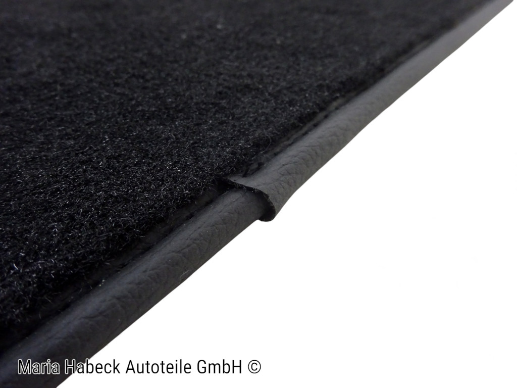 S-Trim Fußmattensatz schwarz  für Porsche 964 Coupe / Cabrio Bj. 89-98