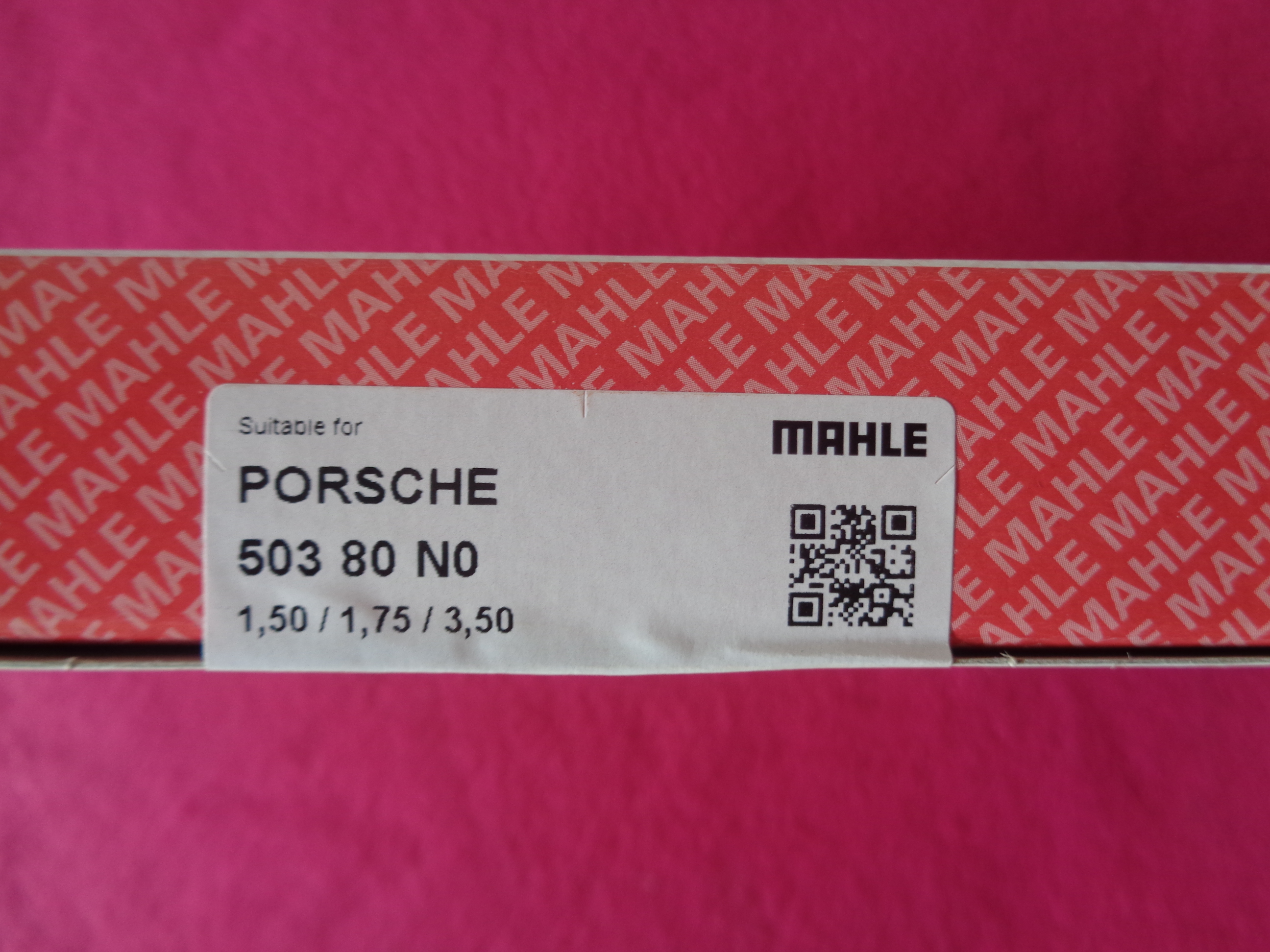 Mahle piston rings  3.0-3,2  year 8 / 80-89 503 80 N0