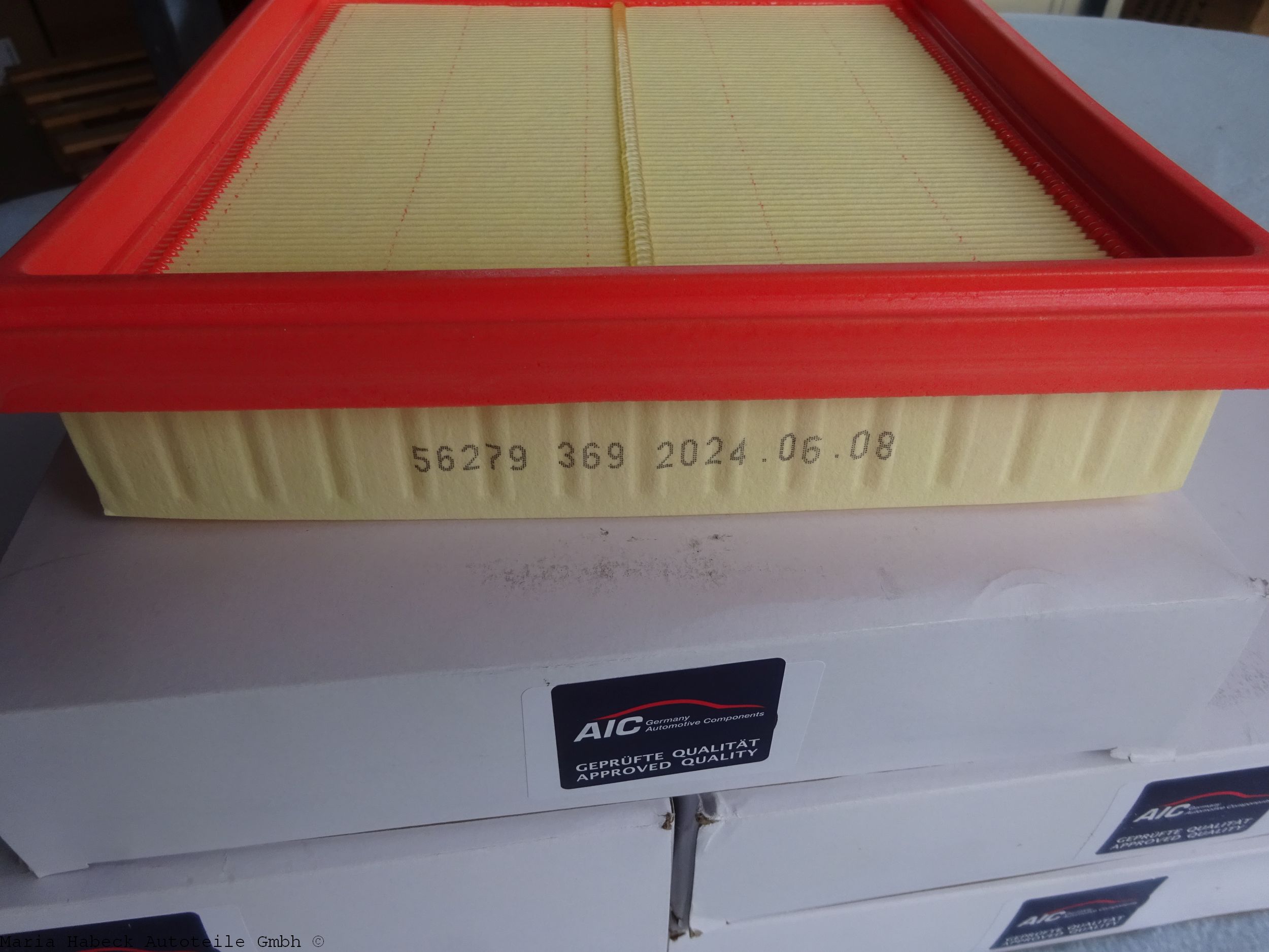 AIC air filter insert SET 5 pieces Porsche 964 C2/4  56279  96411032700