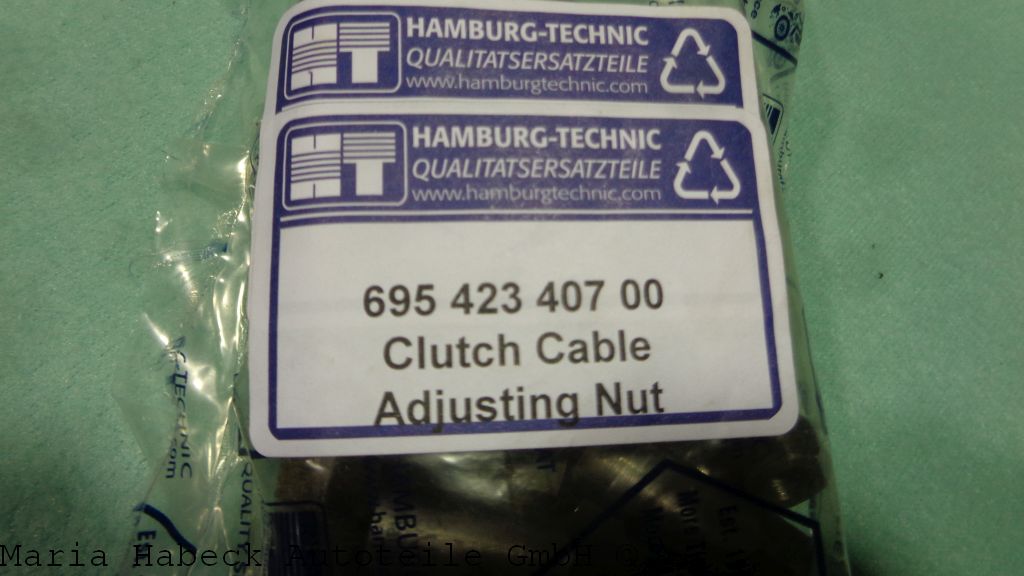HT Stellmutter für Exzenterbolzen Kupplungszug 356 911 69542340700 HT Stellmutter für Exzenterbolzen Kupplungszug 356 911 69542340700