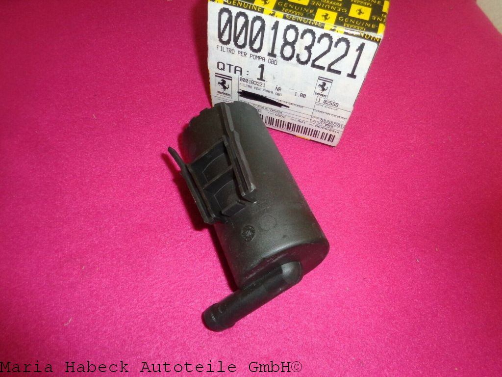 Ferrari California OBD pump 183221