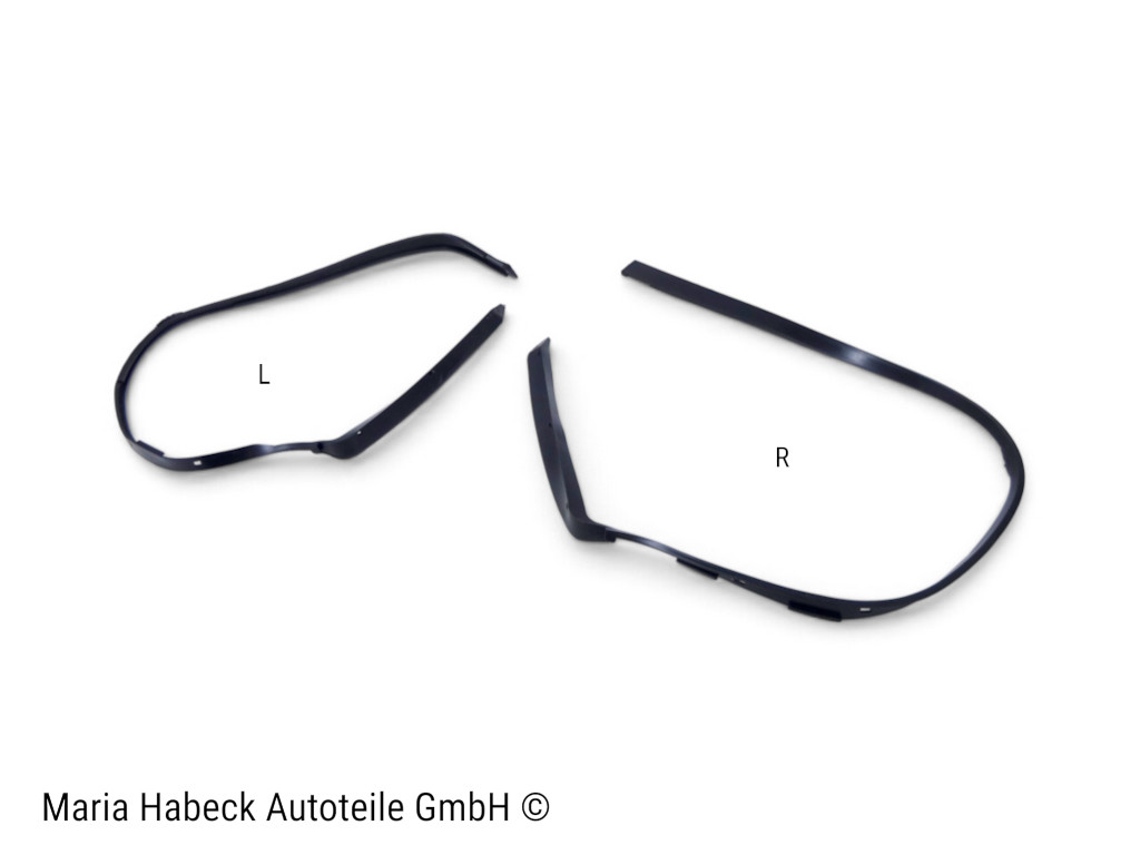 Euri Dichtung Scheinwerfer Set 2  rechts und links  Porsche 996 MK2 ab Bj 2002