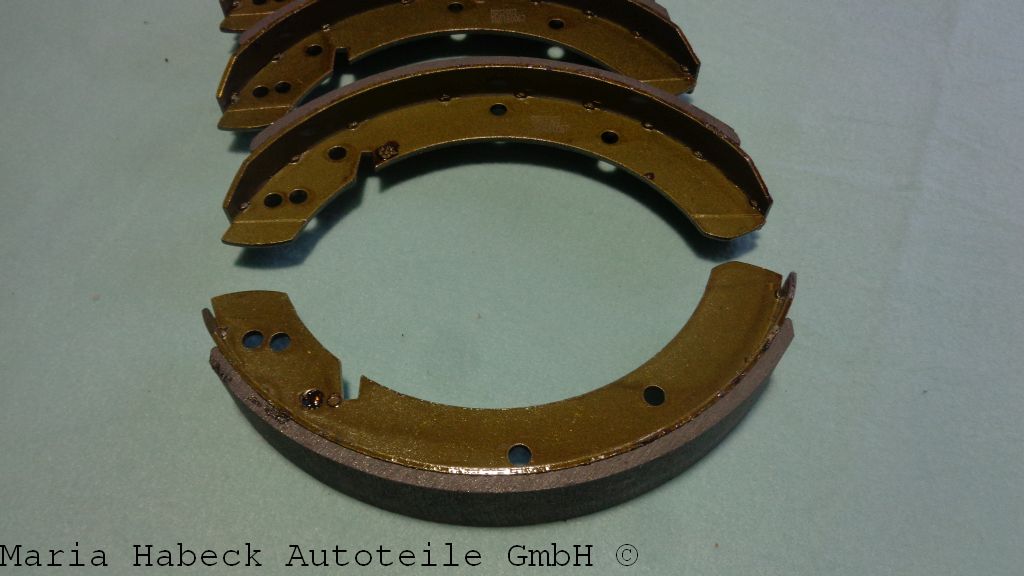 Noel brake shoe set with pad 40mm 356 A-B front or rear Noel brake shoe set with pad 40mm 356 A-B front or rear