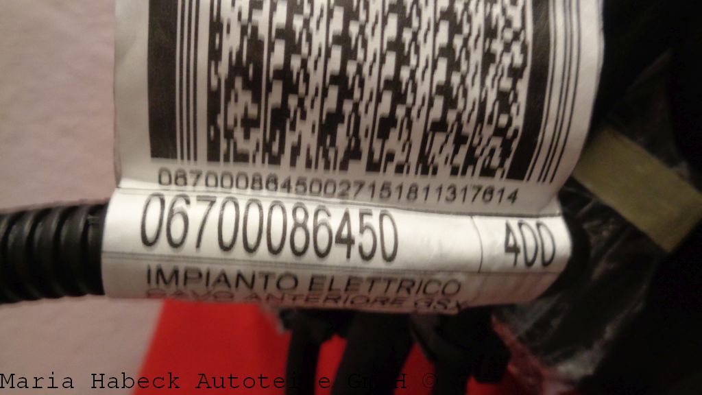 Engine wiring harness complete 670008645  for Maserati Ghibli M 156