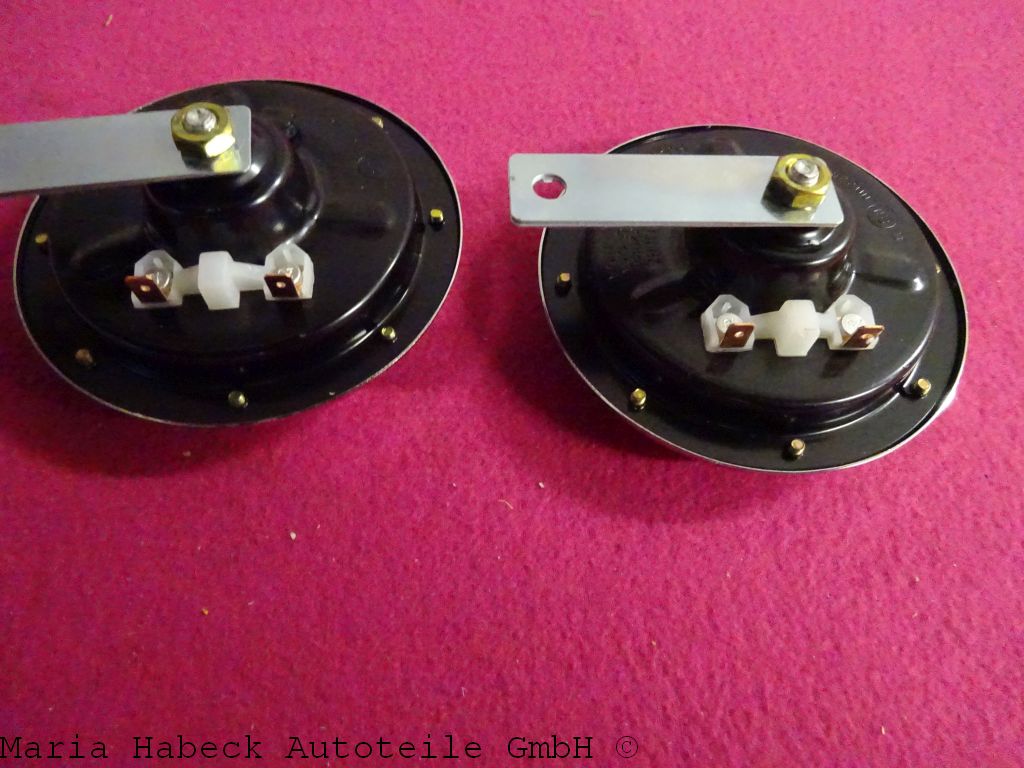 Stilcars Horns SET 12V Chrome Retro Style