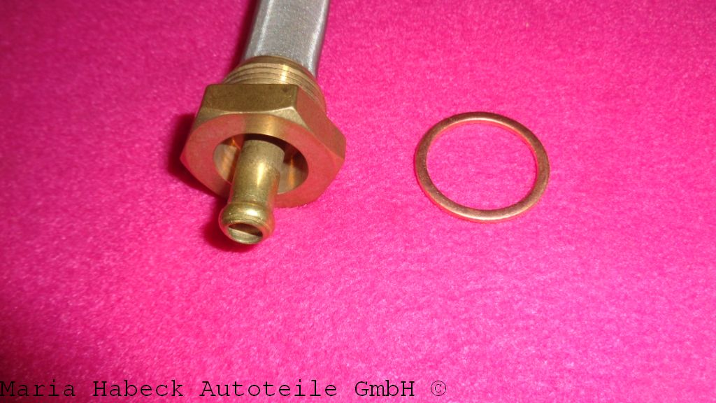 HT Benzintank - Anschlußstutzen Filter  mit Sieb 6 mm  Porsche 911   90120102306