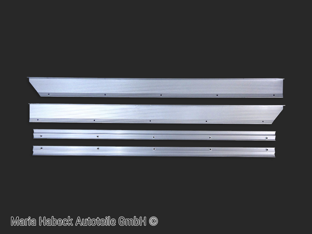 S-Trim Einstiegsleisten ALU SET  Porsche 911 Bj. 69-73  90155111550 90155111650