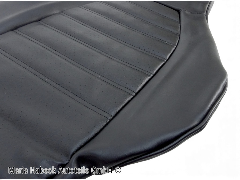 S- Trim Sitzbezug SET Kunstleder Schwarz Porsche 911 74-89