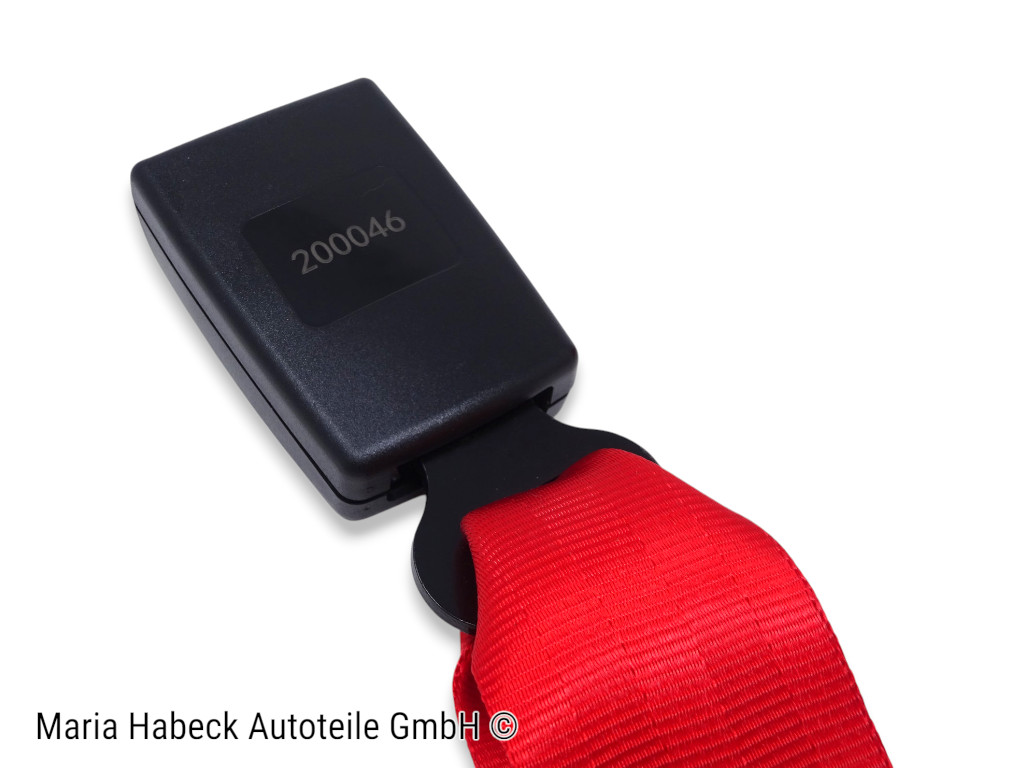 S-Trim 2-point lap belt red  for Porsche 911 / 924 / 968  47785779570B