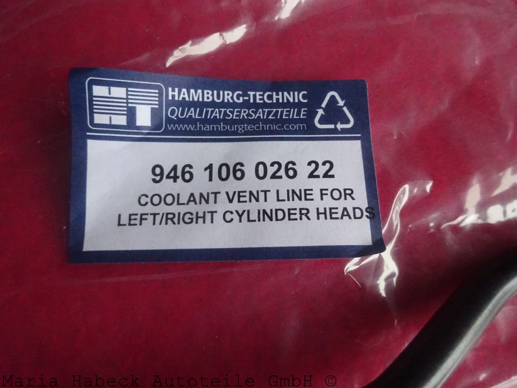 HT Kühlmittel  Entlüftungsleitung  Porsche Panamera 970 3,4 / 4    94610602622