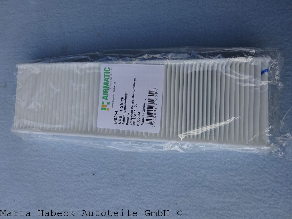 Airmatic Innenraumfilter Pollenfilter  991/ 981   IF0254   991 572 371 00 Airmatic Innenraumfilter Pollenfilter  991/ 981   IF0254   991 572 371 00