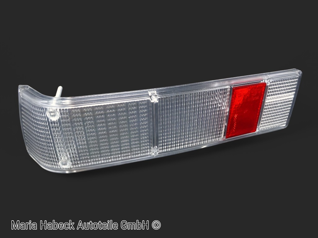 TMP Rücklicht Glas hinten links weiß mit Reflektor Porsche 914 91463140312 TMP Rücklicht Glas hinten links weiß mit Reflektor Porsche 914 91463140312