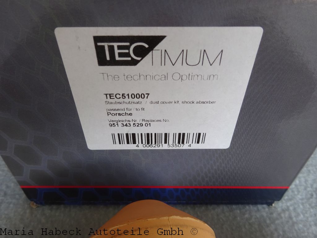 Tectimum Staubschutzsatz  Porsche 944 S2 / 968 VA   TEC510007  95134352901