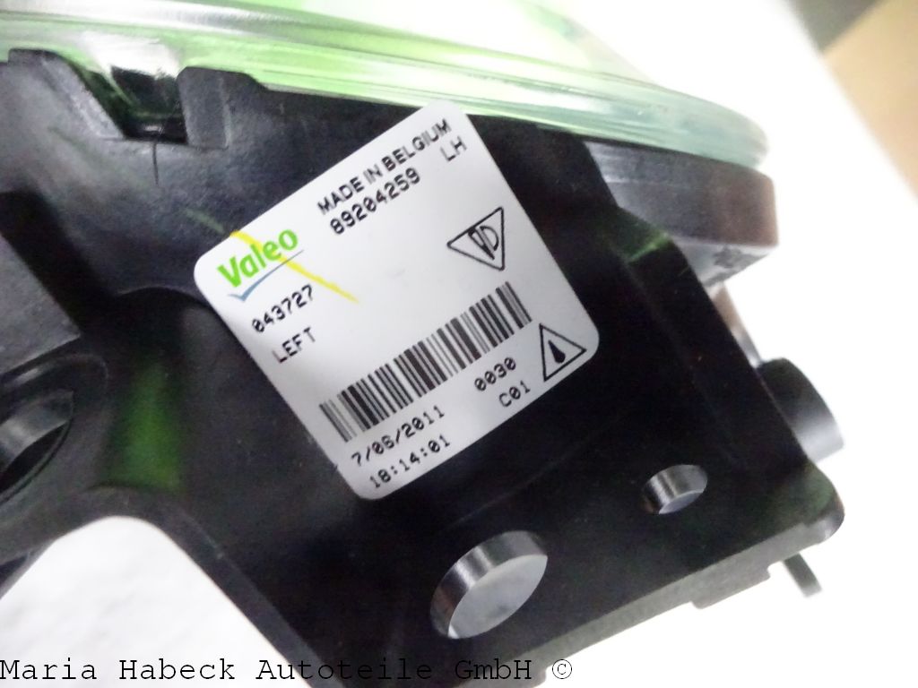 Valeo fog light left  for Porsche Cayenne 955  043727  95563116500