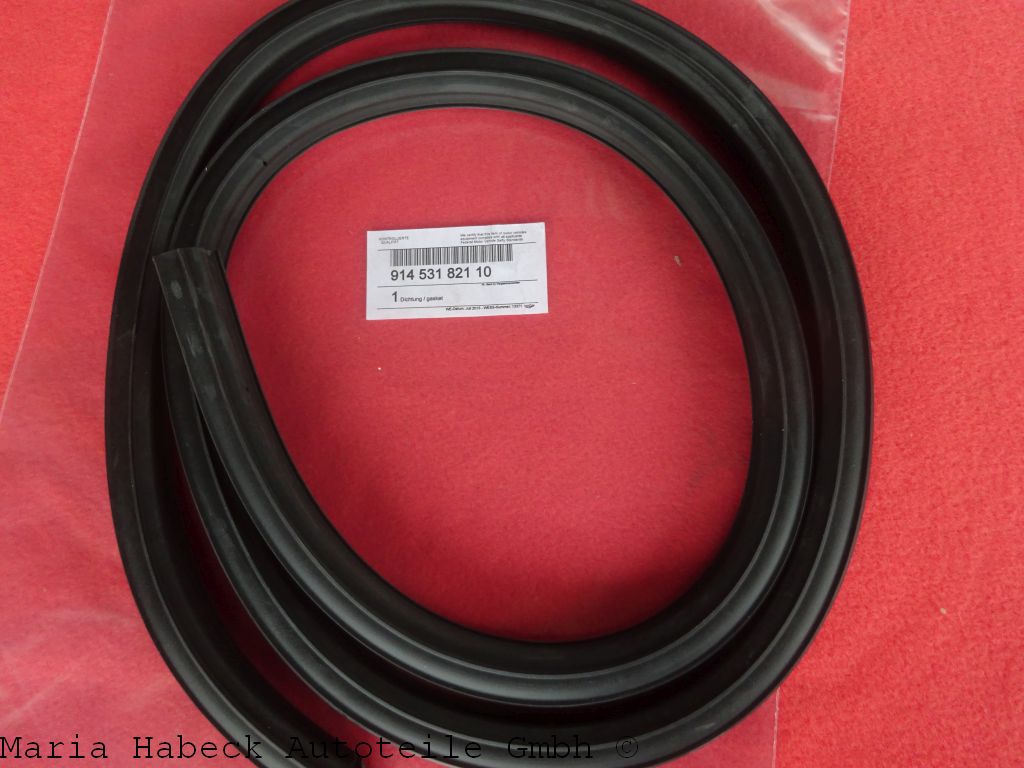 TMP door seal inside left Porsche 914 all years of manufacture 91453182110