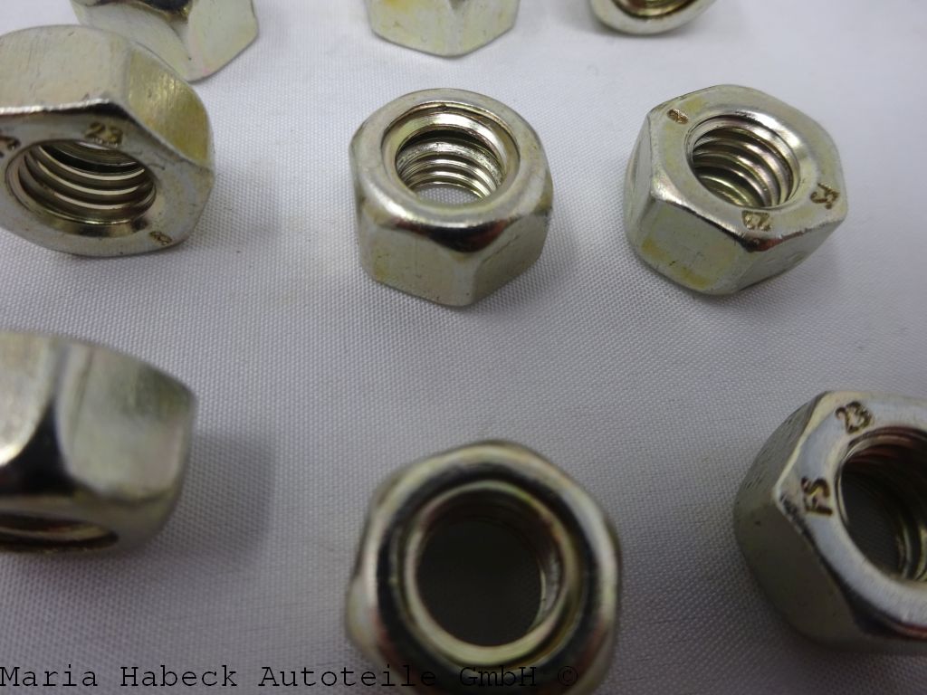 Schek all-steel locking nut M8 yellow pass.    99908409502 Schek all-steel locking nut M8 yellow pass.    99908409502