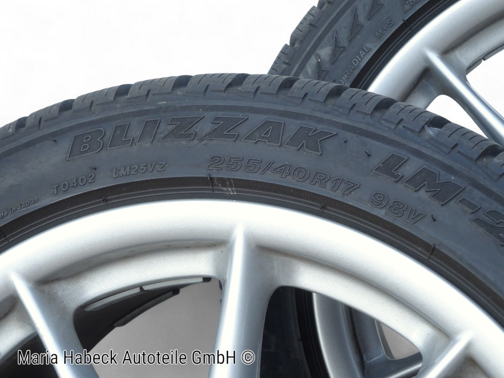 OE Felgen Satz VA / HA mit Winterreifen Porsche Carrera 2  7 + 9x17" gebraucht