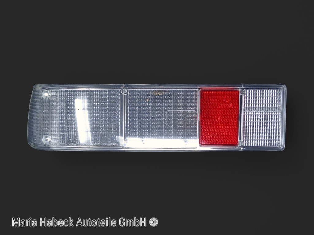 TMP Rücklicht Glas hinten links weiß mit Reflektor Porsche 914 91463140312 TMP Rücklicht Glas hinten links weiß mit Reflektor Porsche 914 91463140312