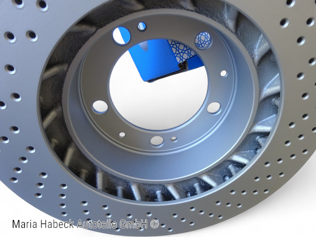 JP  Brake disk FA left  for Porsche 993 all 3.6 / 3.8  1663101270  99335104301