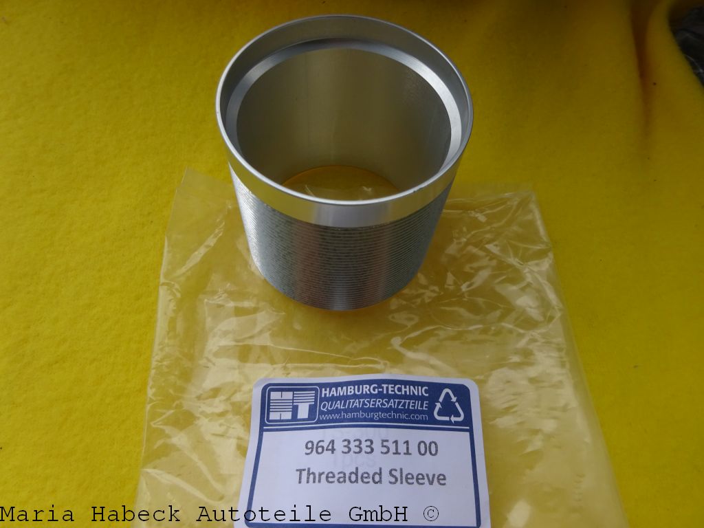 HT threaded sleeve for 964 rear shock absorber   964 333 511 00