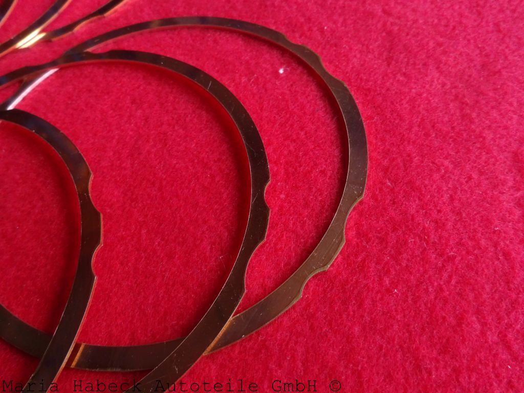 HT Zylinderfußdichtung Set 6 1,00 mm Porsche 911 3,0 / 3,2 930104194 10 ...